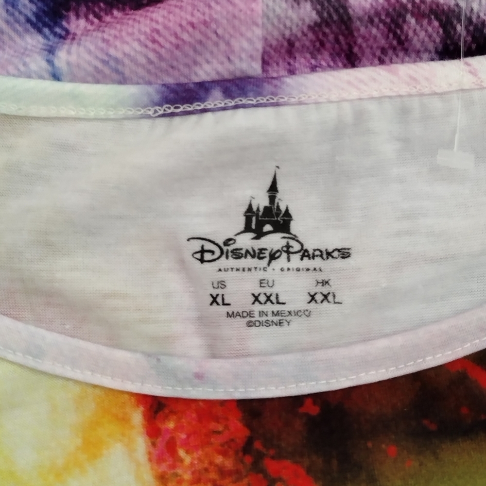 Disney Parks Mickey's Tie Dye Top Sz XL - Picture 5 of 5